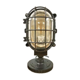 Industrial vintage table lamp