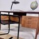 Bureau scandinave de direction double face plateau flottant longueur 1