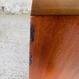 Large vintage chest of drawers with 4 drawers, Scandinavian style, circa 60's