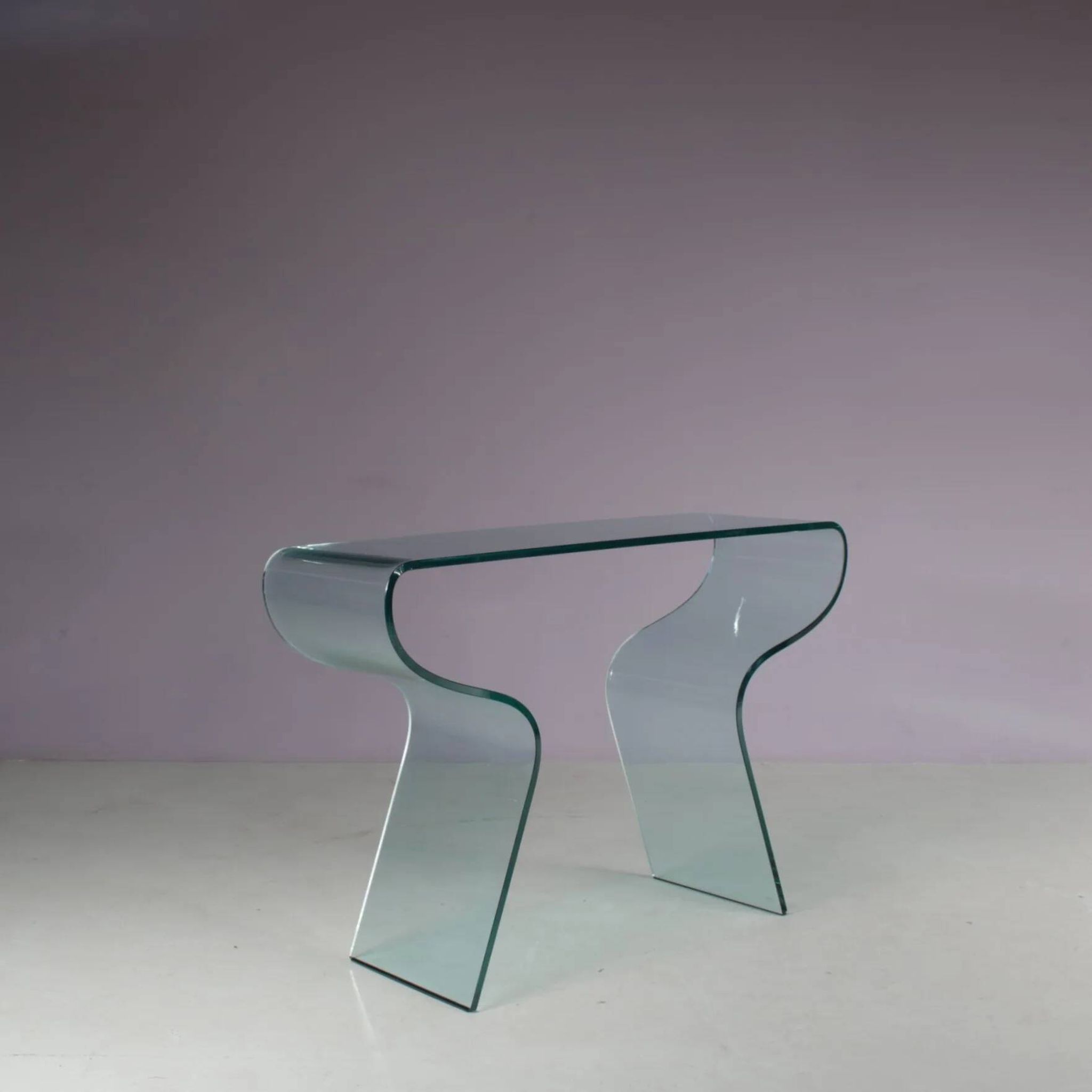 Console table "Charlotte" from the 2000s by Prospero Rasulo for Fiam, Italy.