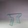 Console table "Charlotte" from the 2000s by Prospero Rasulo for Fiam, Italy.