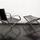 Carlotta armchair & footstool designed by Antonio Citterio for Flexform in 1997