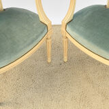 Pair of Louis XVI style armchairs