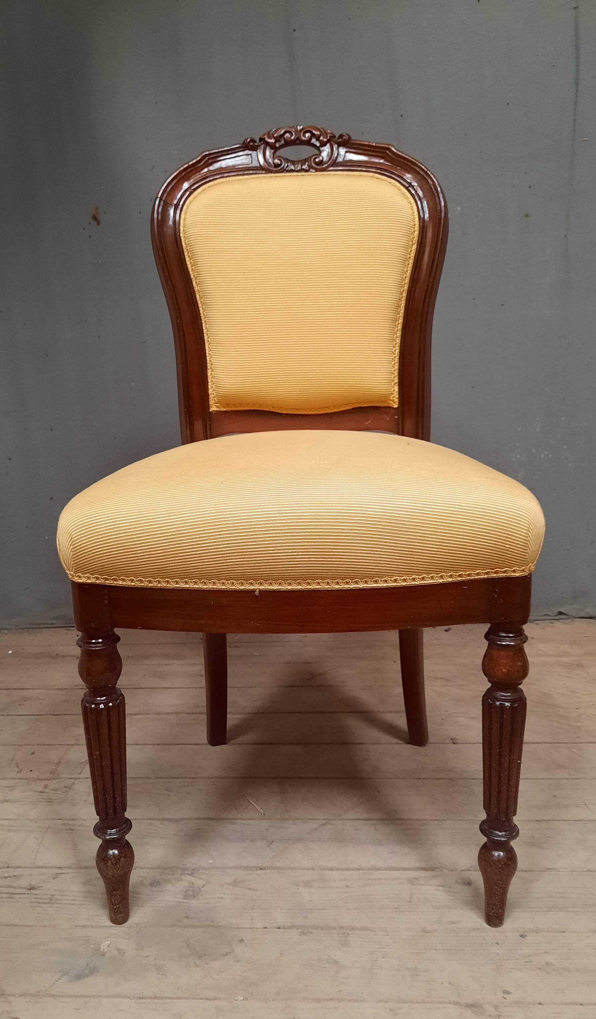 Nineteenth century mahogany chair