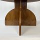 Modernist / Art Deco walnut occasional side table, circa 1930-50