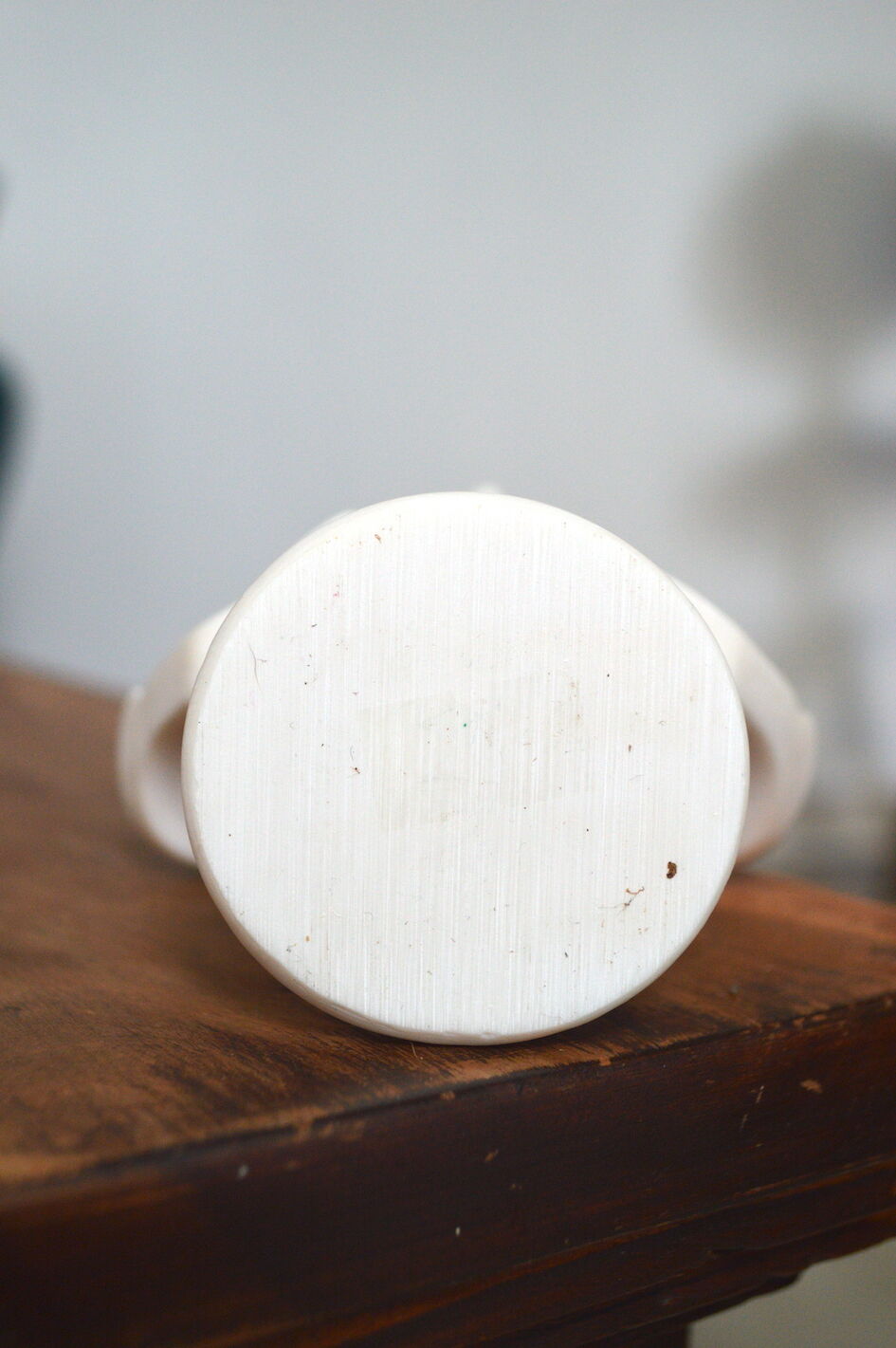 Small bust in alabaster beethoven