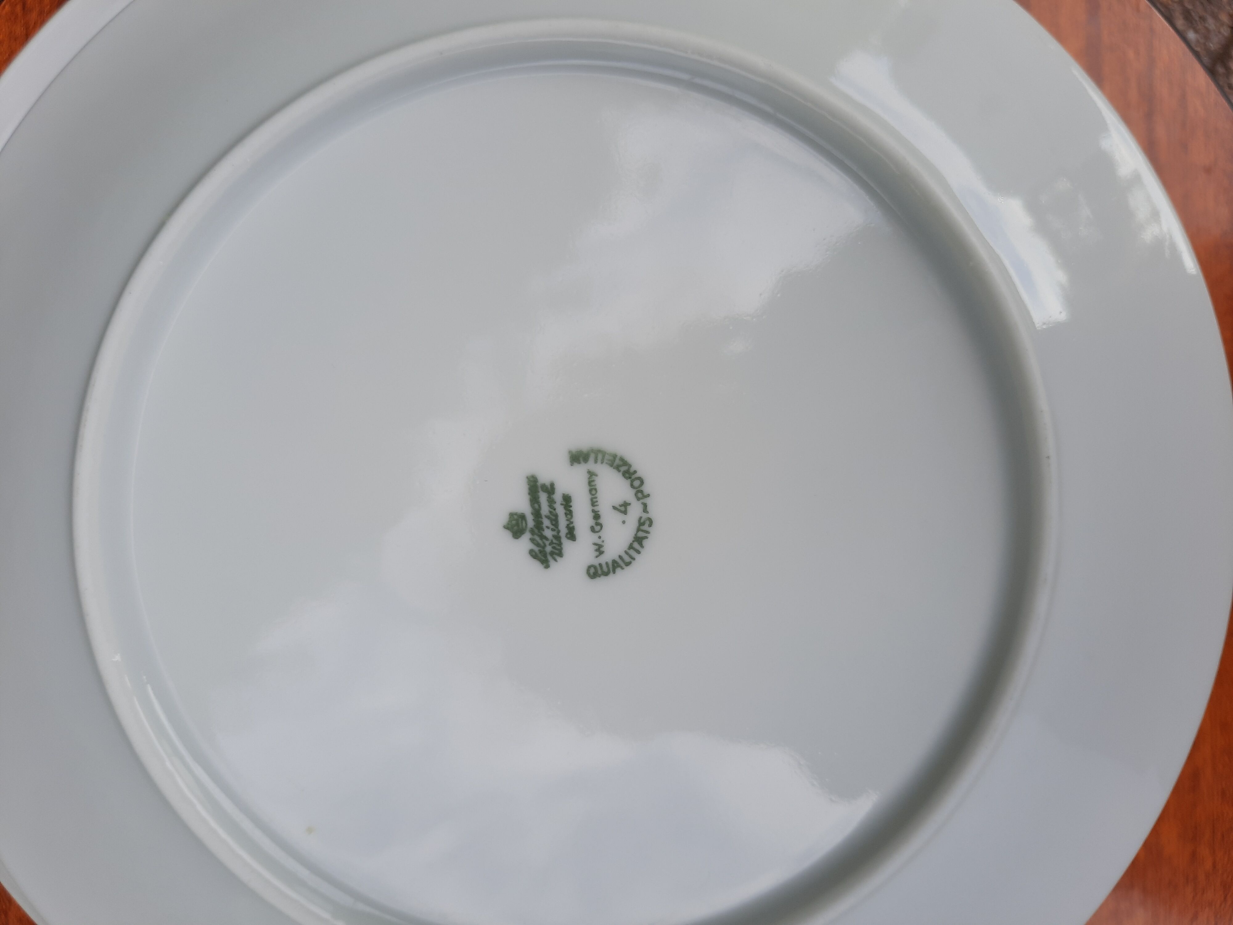 Service à dessert vintage porcelaine allemande