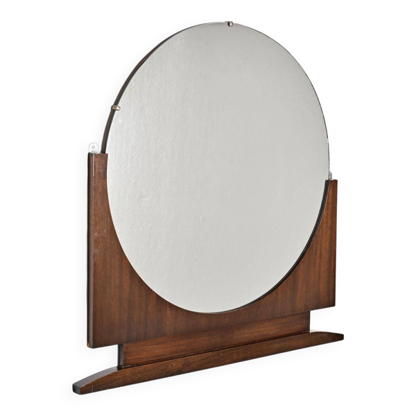 Grand miroir Art Déco en palissandre, France, circa 1930 — Beyit