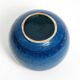 Magnifique vase en céramique Rimini Blu des années 1960 par Aldo Londi pour Bitossi Italie.