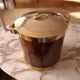 Tortoiseshell ice bucket from the 1980s.