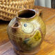 Owl-shaped pitcher in stoneware