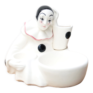 Pot nécessaire de barbier Pierrot