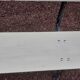 Garden bench with old cast-cast-or-cast-or-cast foot