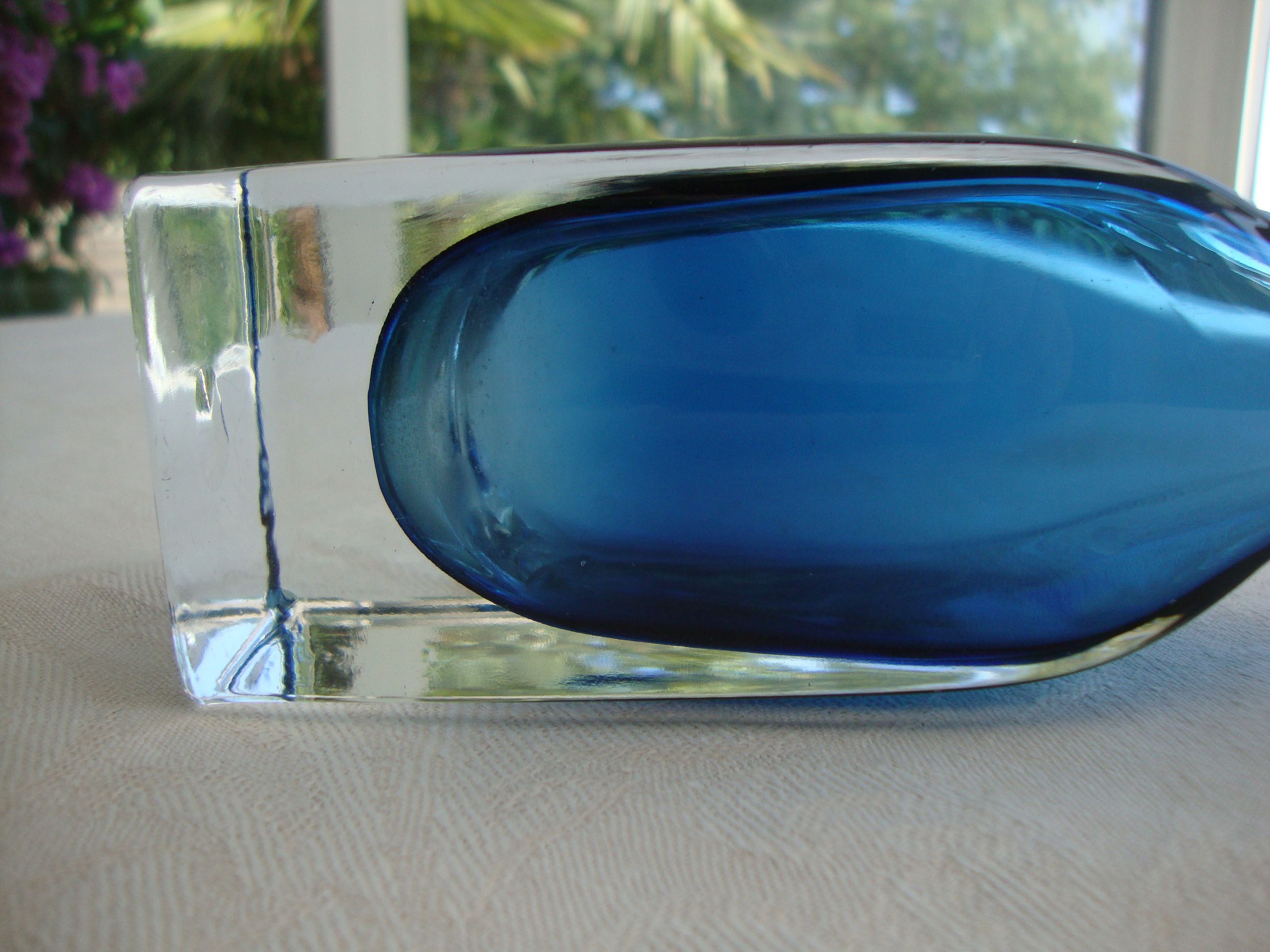 Vase Murano sommerso années 70