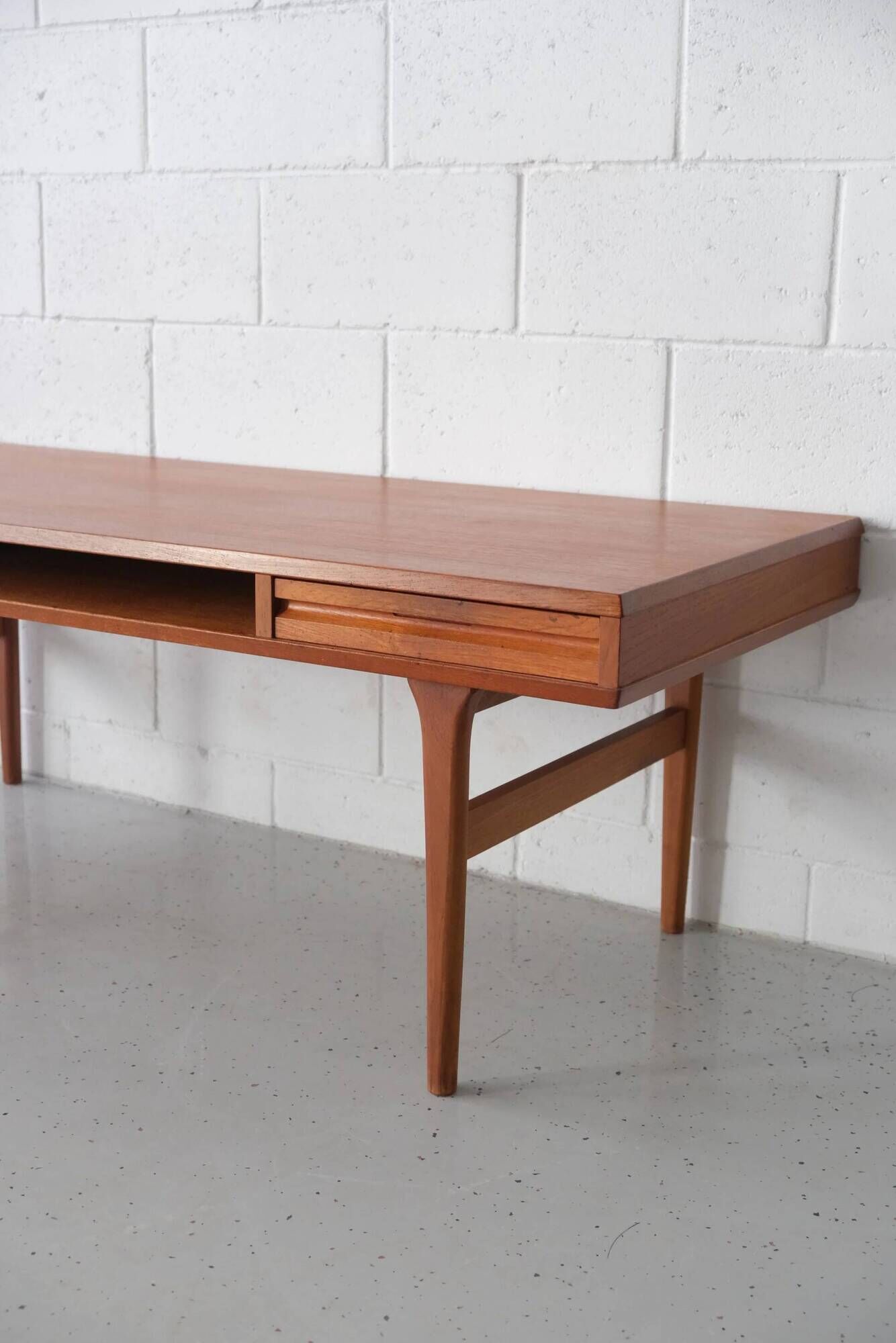 Teak coffee table