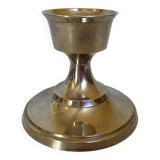 Silver candle holder