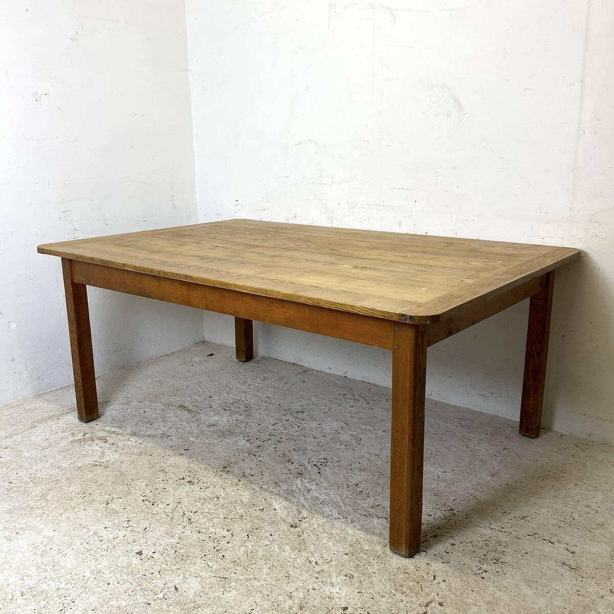 Vintage 1950's solid wood table