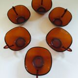 6 Vereco coffee cups