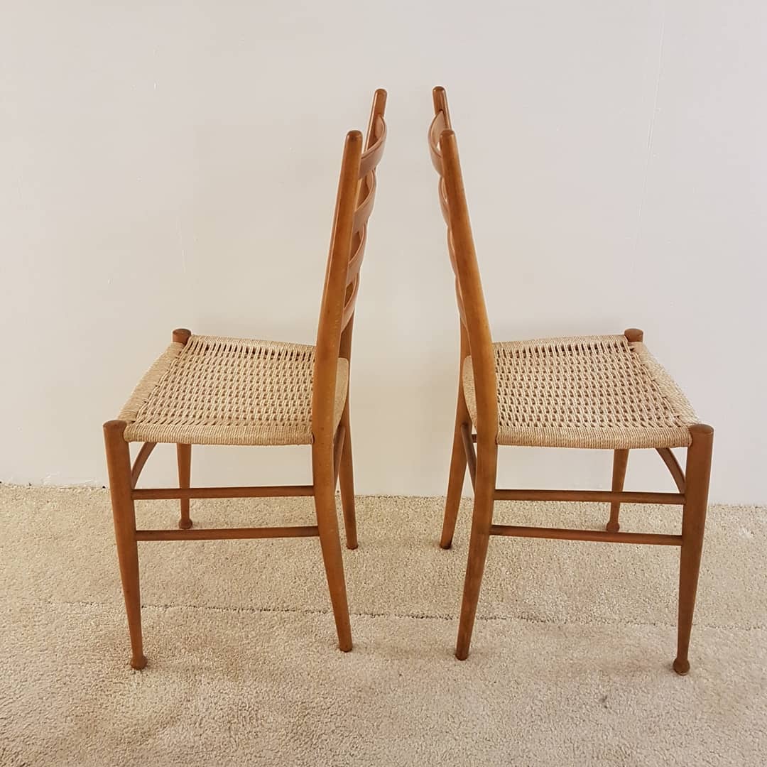 Pair of Chairs Chiavari Spinetto model