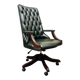 English Green Chesterfield Office Chair Desk chair green