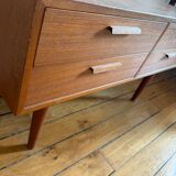 Small Scandinavian wooden chest of drawers
