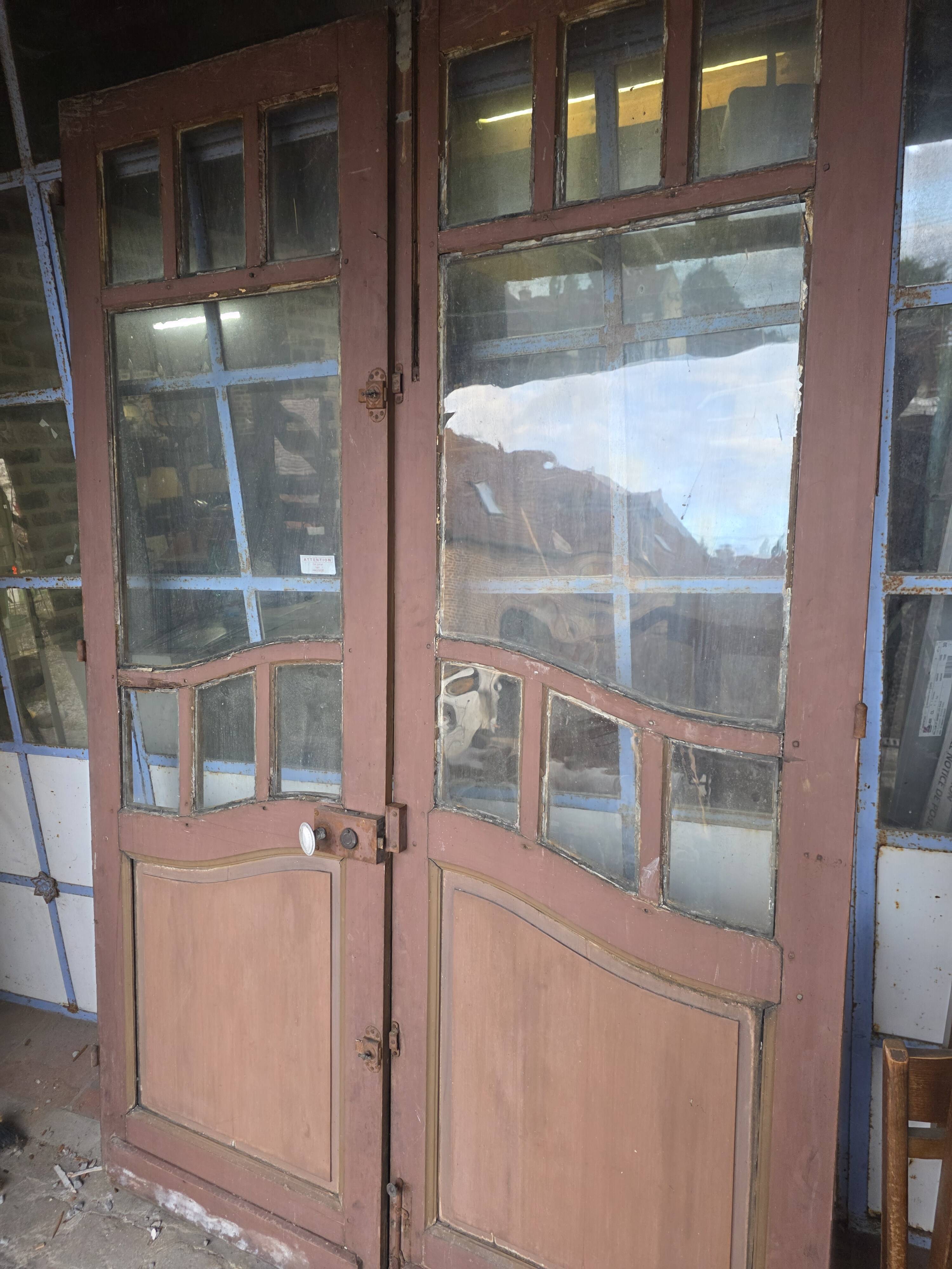 Pair of separation doors from the 19th century