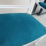 Ensemble salon banquette et 2 fauteuils style louis XVI