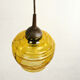 1970s modernist hanging lamp, poland