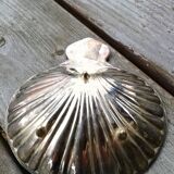 Scallops silver metal