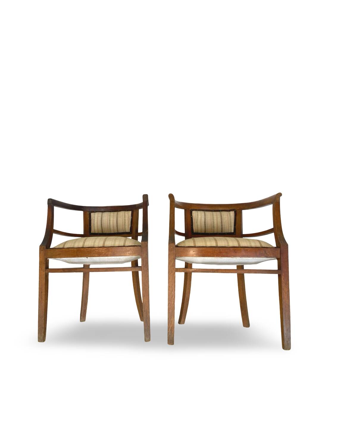 Italian side armchairs, 1920s/1930s