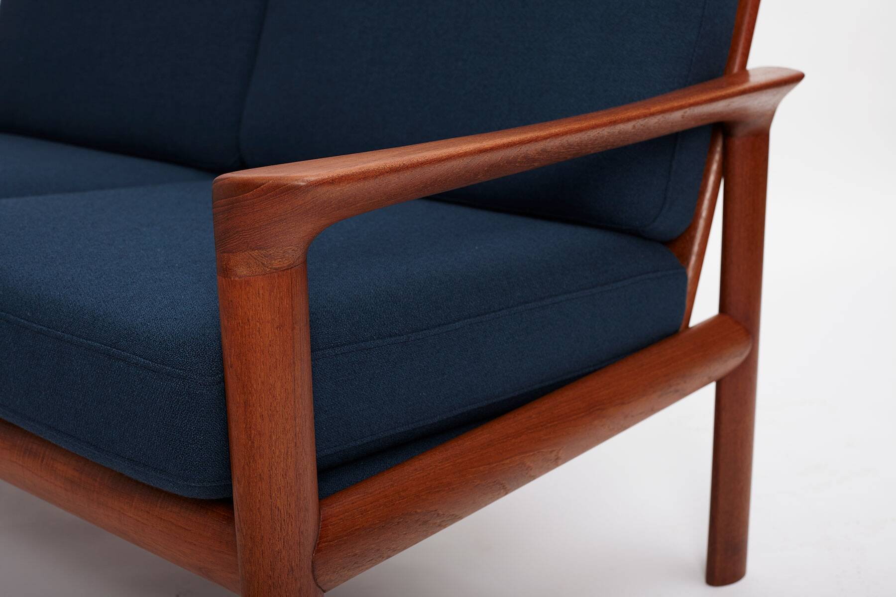 ‘Borneo’ Two-Seat Sofa by Sven Ellekaer for Komfort, Denmark, 1960s