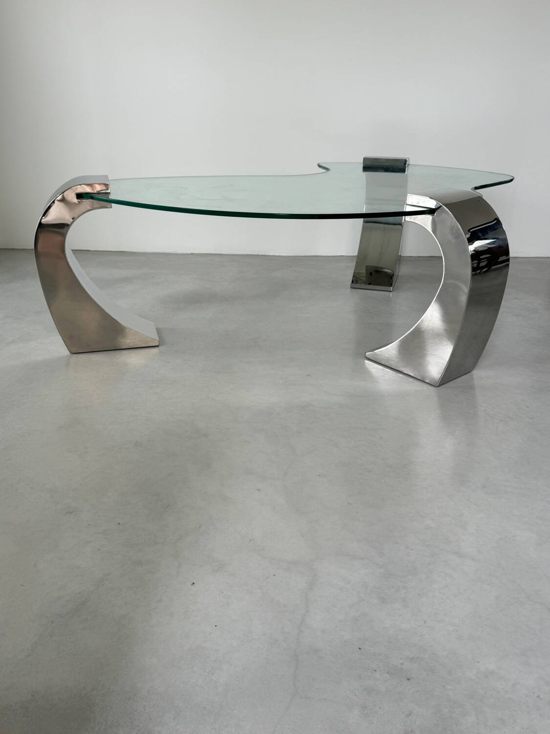 Superb postmodern Italian design coffee table from the 2000s