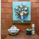 Vintage oil on canvas