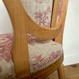Louis XVI medallion armchair