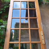 Porte vitrée ancienne en bois