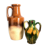 Pitcher and ceramic vase Vintage Vallauris
