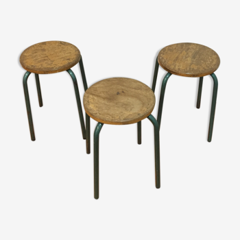 Set of 3 stools Mullca