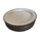 Set de 6 assiettes Dansk Design en grès Denmark 1970