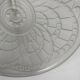 Cup art deco frosted glass model arc by Jacques Landier 35 cms