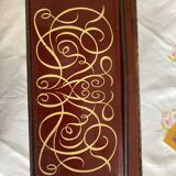 Metal box decorated with medieval pattern