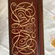 Metal box decorated with medieval pattern