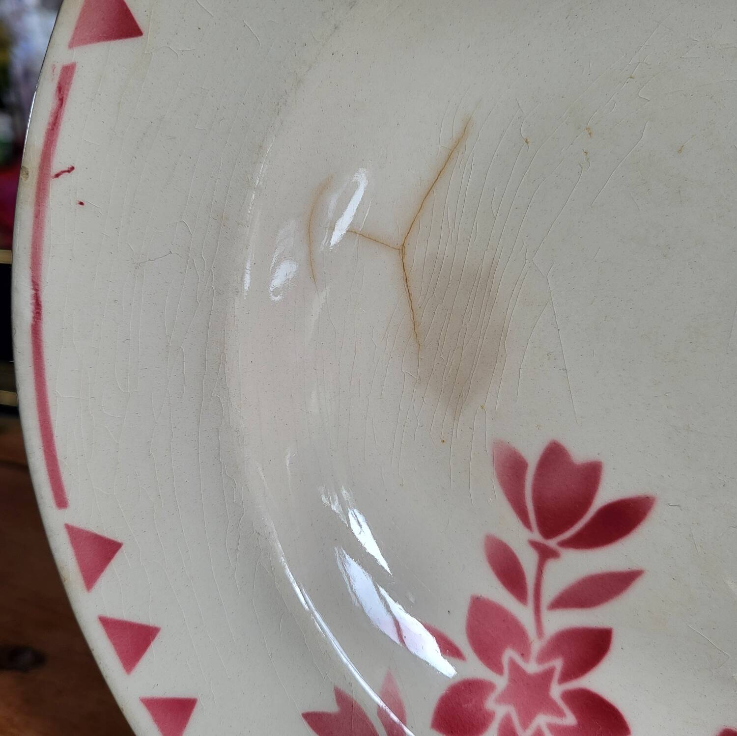 Lot 2 assiettes Badonviller