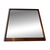 Scandinavian teak mirror from the 1960s-70s