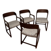 Ensemble de chaises traîneau Baumann