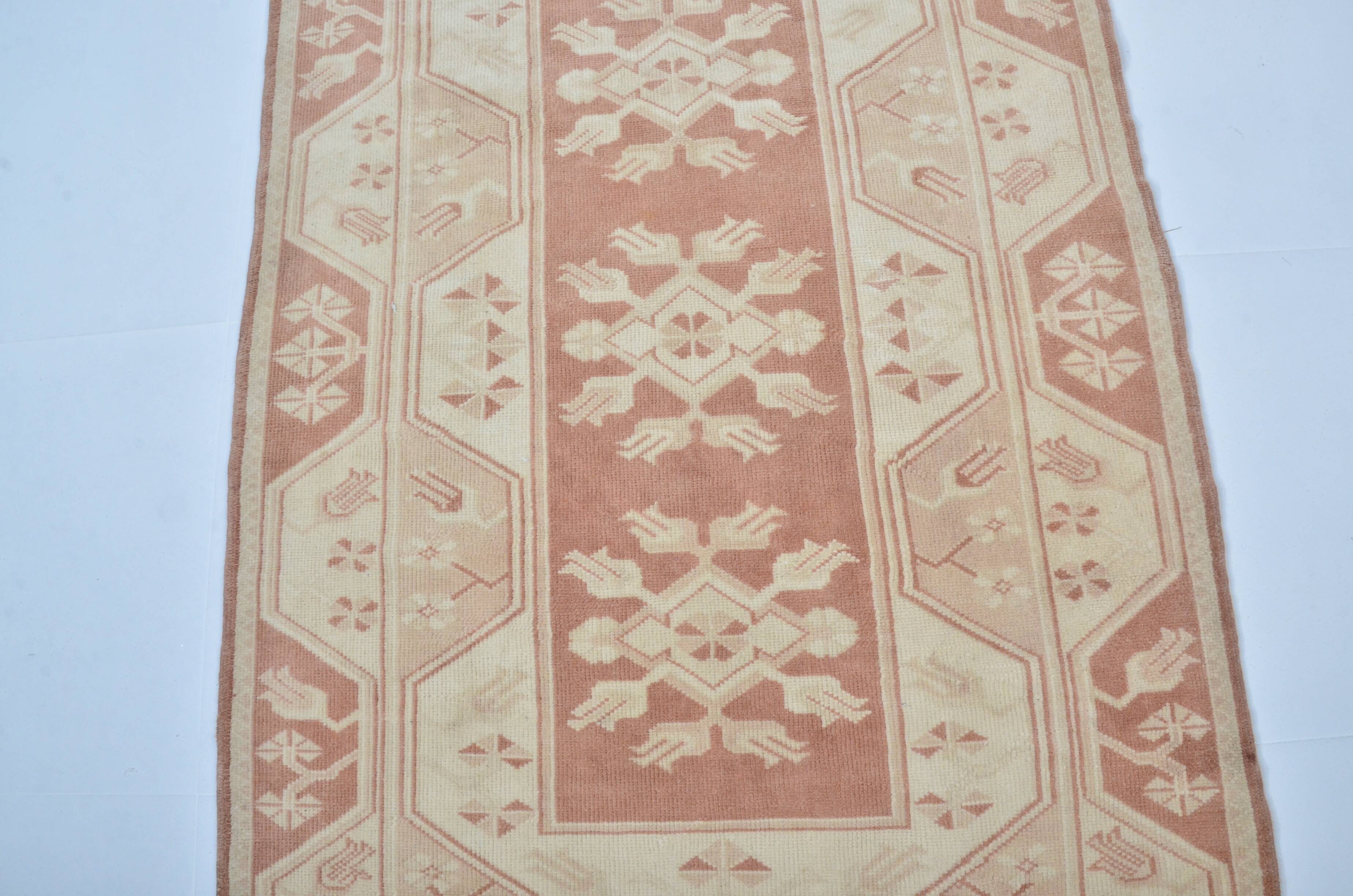 Turkish Oushak handmade rug sku 3560