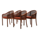 Fauteuil en hêtre et rotin