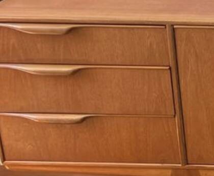 Enfilade scandinave vintage en teck