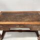 Empire style desk in mahogany and veneer, 19th century.