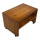 Table de chevet en pin, années 70