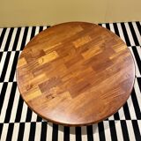 Solid teak coffee table by Niels Bach, Denmark 1960's